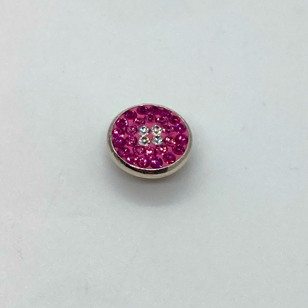 Kameleon Sterling Silver Pink Sparkle KJP050 JewelPop CZ Stone Jewel Pop